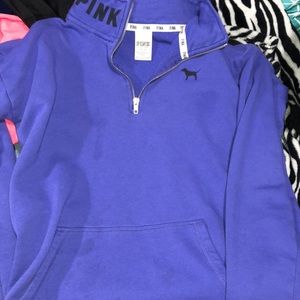 pink fleece/pullover